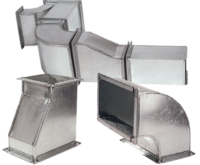 Galvanized Iron GI Air Duct & Accessories